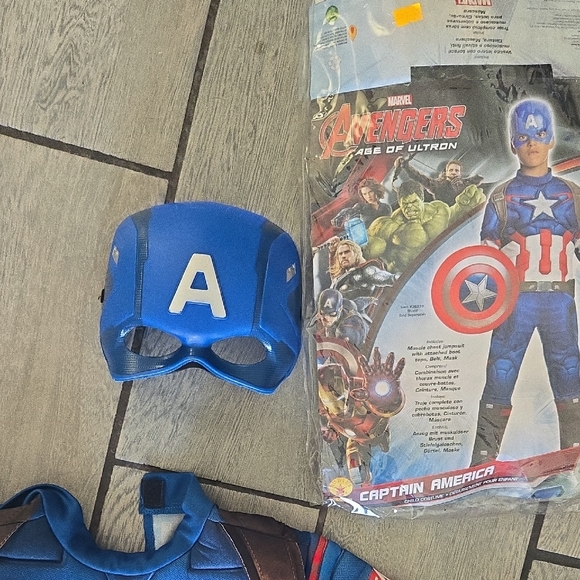 Get Ready for‎ Halloween – Marvel Avengers Captain America Med. H15 - Picture 5 of 8